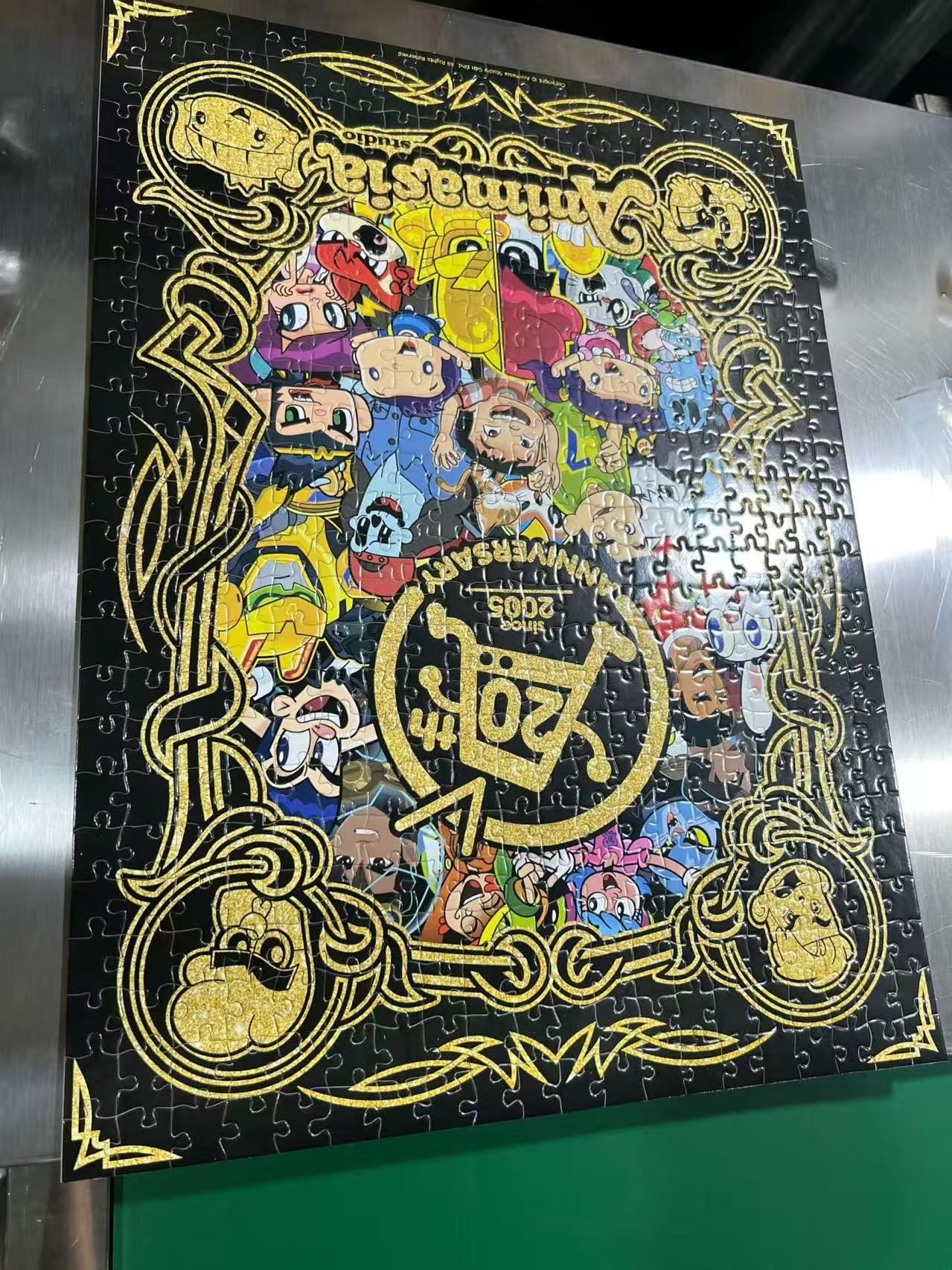 Custom cartoon puzzle packaging
